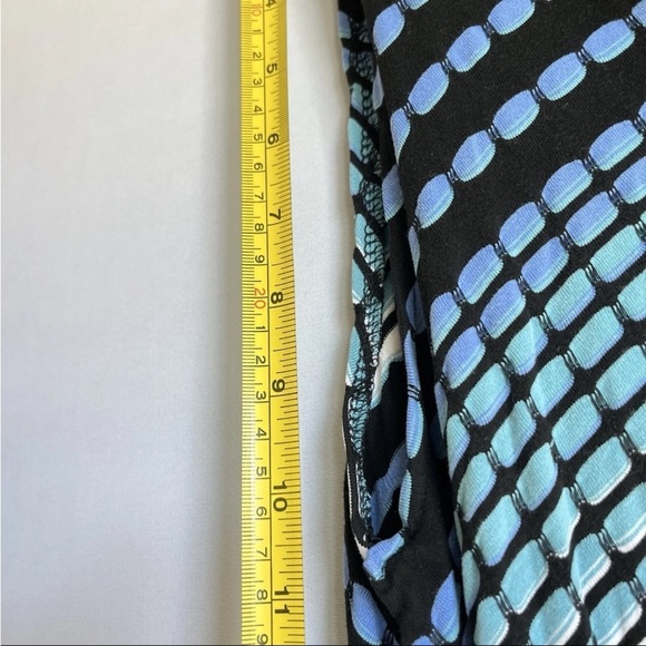 Habitat Clothes To Live In Dress Sz M Artsy Textured Polka Dots Asymmetrical EUC - Picture 10 of 14